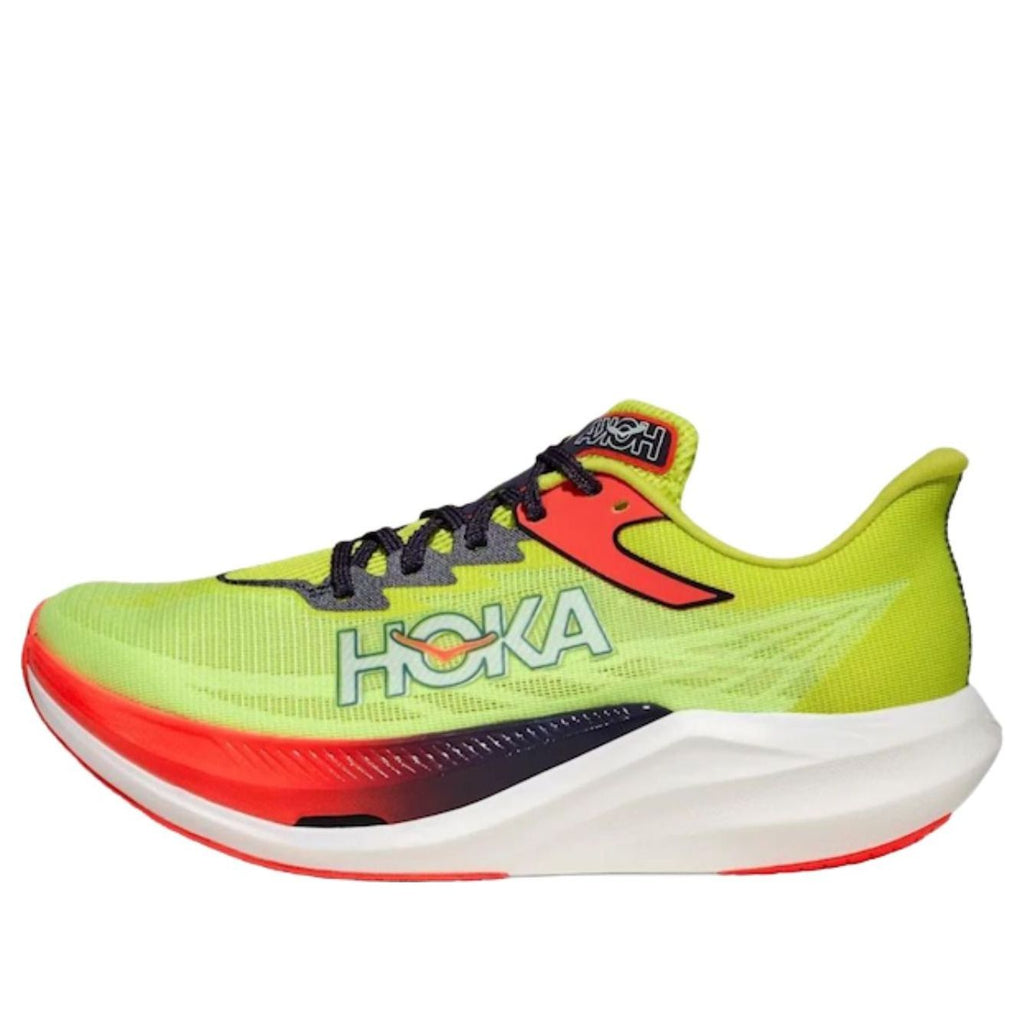 HOKA ONE ONE Rocket X 3 'Neon Yuzu Tinta de Sepia'