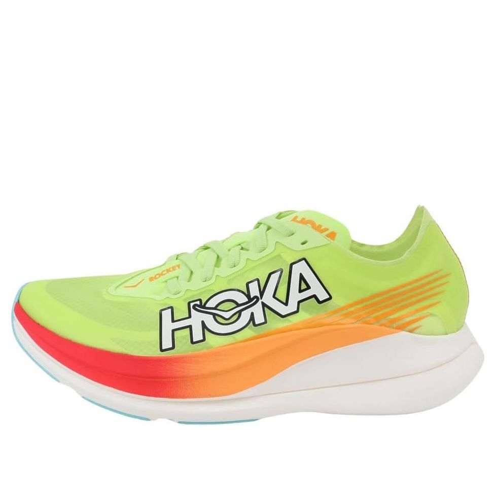 HOKA ONE ONE Rocket X 2 'Verde Lechuga Erupción Solar'
