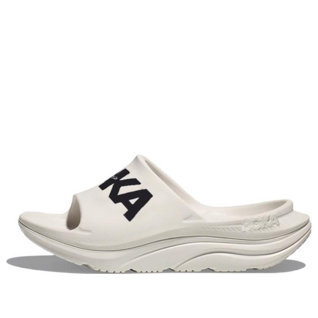 HOKA ONE ONE Ora Athletic Slides 'Blanco Negro'