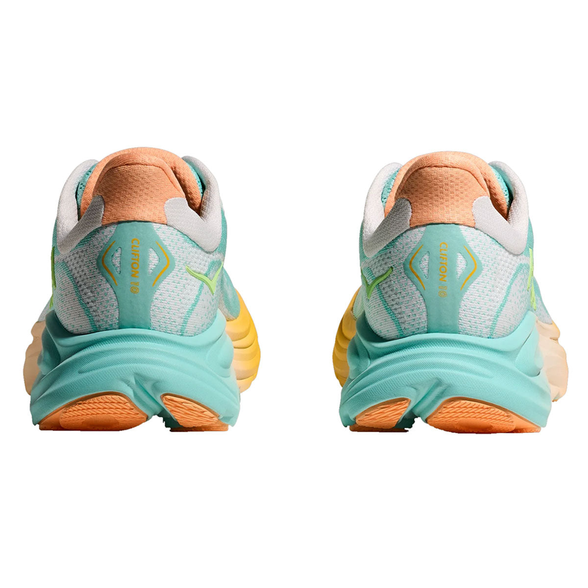 Hoka Clifton 10 Running Shoes - Mens - Blue Spark/White