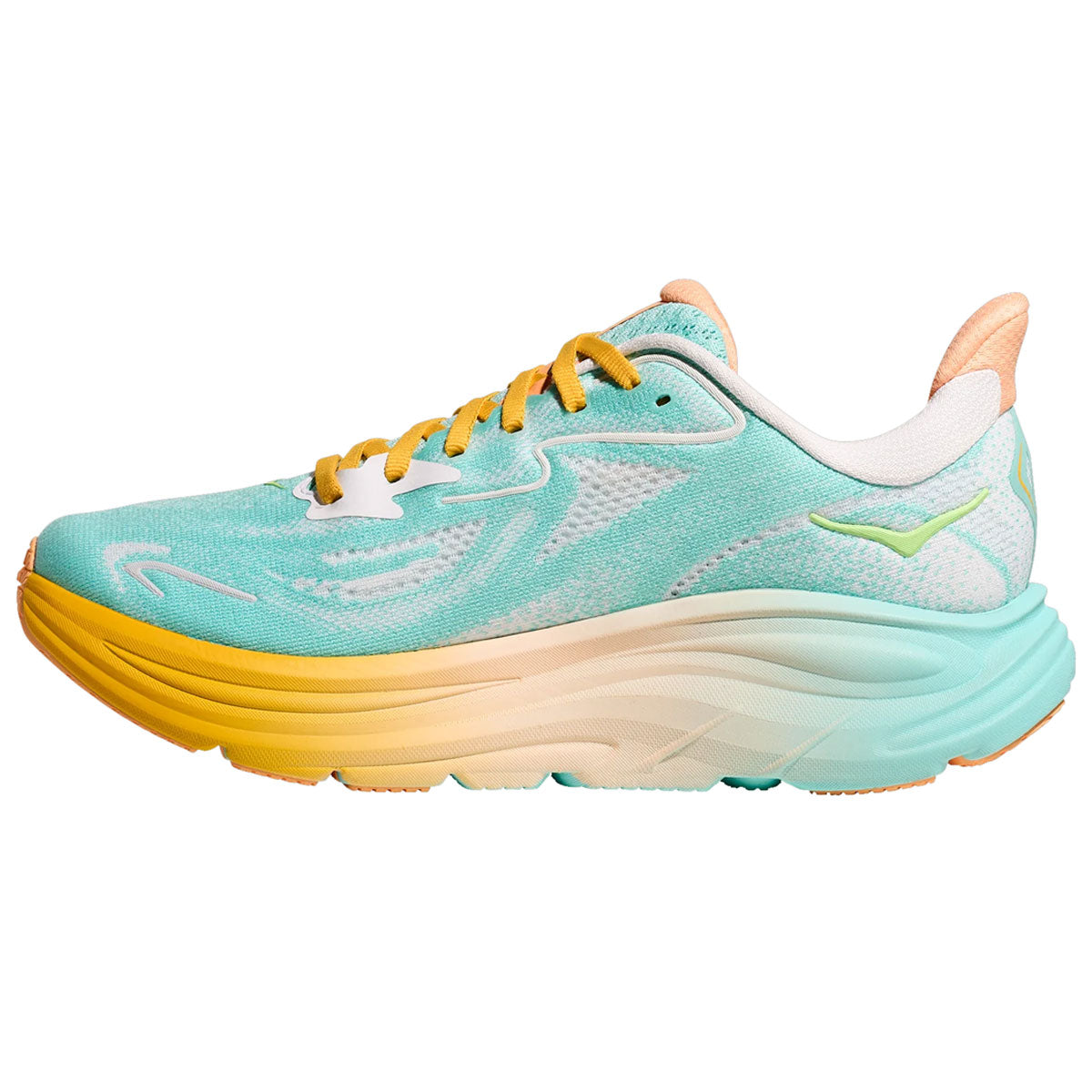 Hoka Clifton 10 Running Shoes - Mens - Blue Spark/White