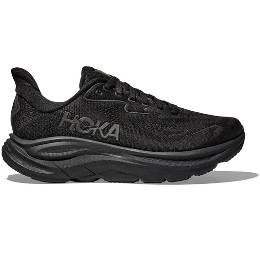 Hoka Clifton 10 Running Shoes - Mens - Black/Black