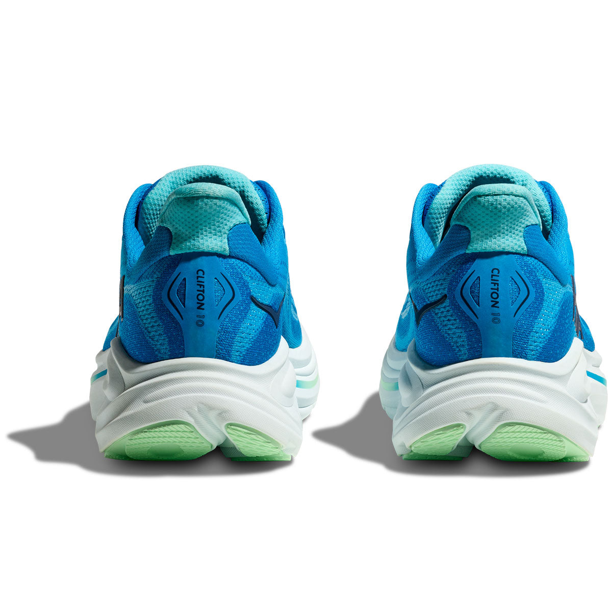 Hoka Clifton 10 Wide Fit Running Shoes - Mens - Hoka Blue/Skyward Blue