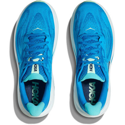 Hoka Clifton 10 Wide Fit Running Shoes - Mens - Hoka Blue/Skyward Blue