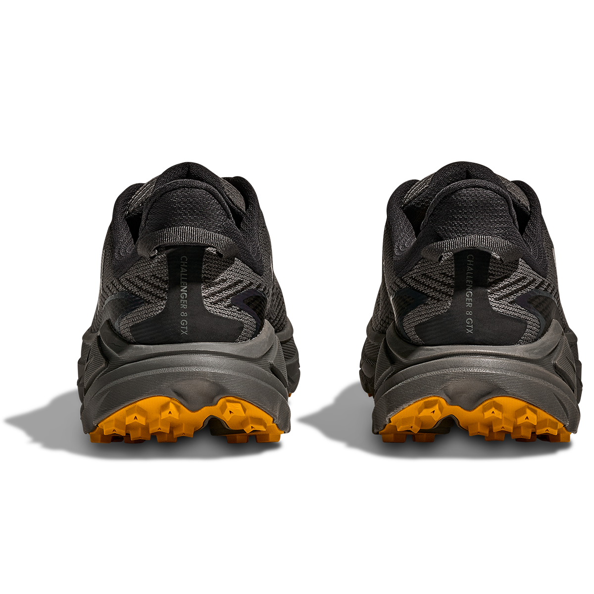 Hoka Challenger 8 GTX Running Shoes - Mens - Asphalt Grey/Yellow