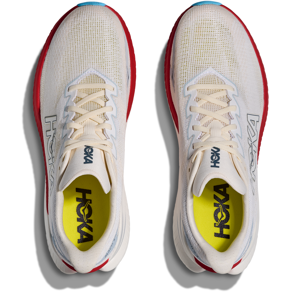 Hoka Mach X 3 Running Shoes - Mens - White/Alabaster