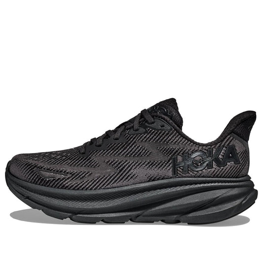 HOKA ONE ONE Clifton 9 'Negro Completo' - Mujer