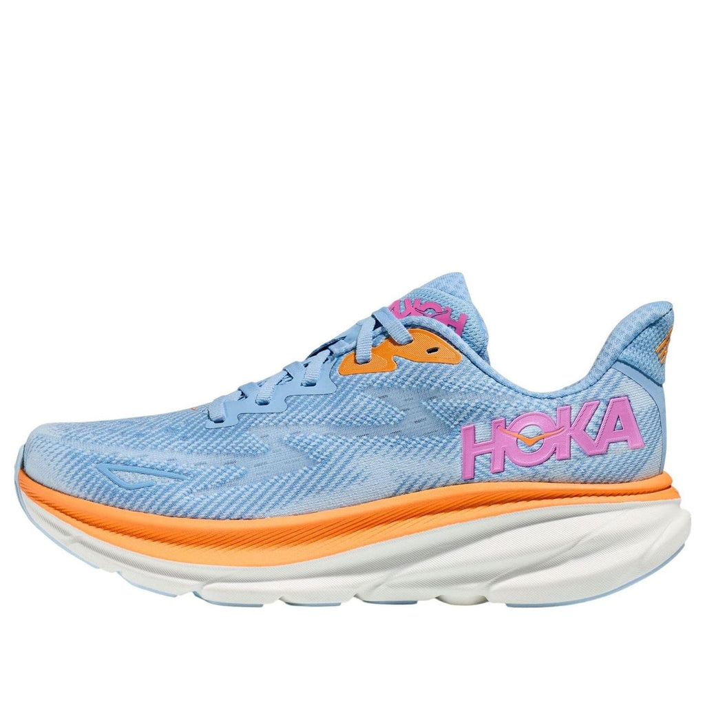 HOKA ONE ONE Clifton 9 Wide 'Azul Aéreo' - Mujer
